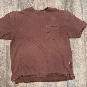 Cabela's Men's Short Sleeve Brown Tee